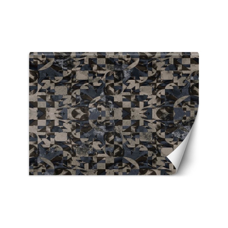 Wallpapers - Grey brown geometric fantasy | FEEBY