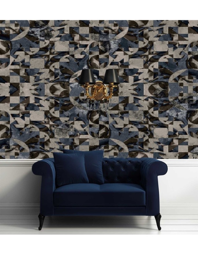 Wallpapers - Grey brown geometric fantasy | FEEBY