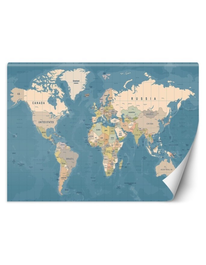 Children's Wallpapers - Political map of the world | FEEBY