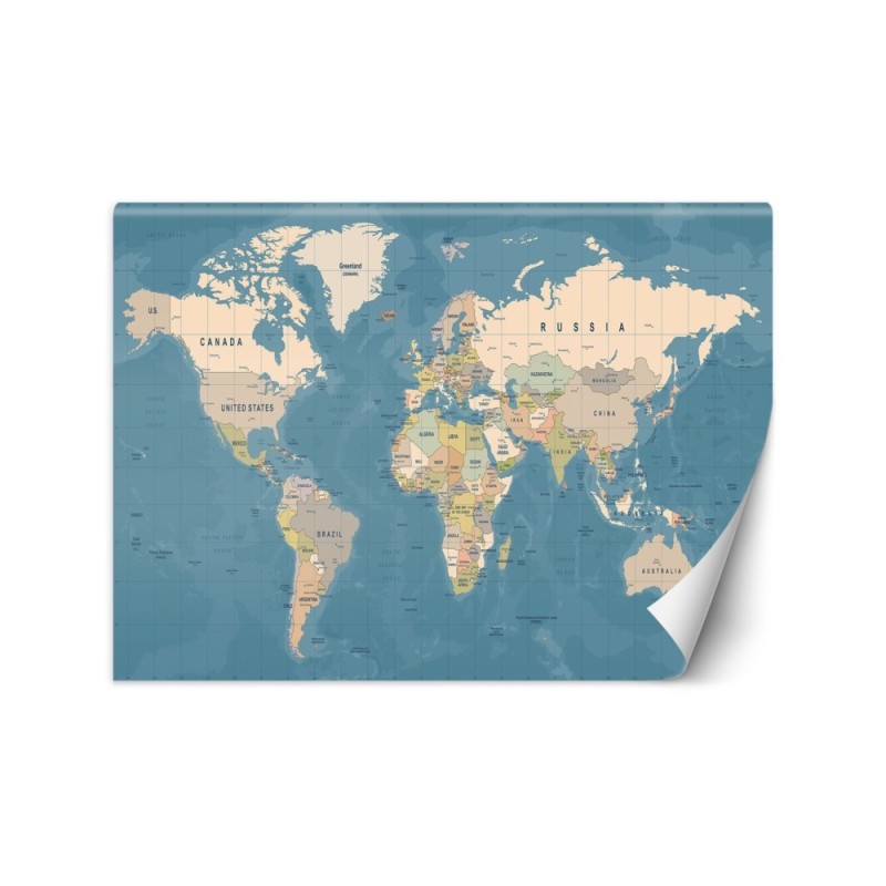 Children's Wallpapers - Political map of the world | FEEBY