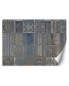 Stylish wall murals for the living room - Orient Mandala Blue | FEEBY