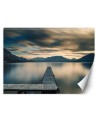 Inspirational wall mural - Wooden deck over a lake | FEEBY