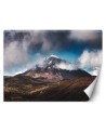 Unique wall murals - Mountain peak in the clouds | FEEBY