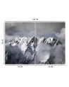 Inspirational wall murals - Mountain winter landscape | FEEBY