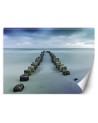 Photo wall mural - Waves sea beach sky | FEEBY