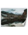 Beautiful wall murals - Lake in the mountains nature | FEEBY