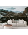 Beautiful wall murals - Lake in the mountains nature | FEEBY