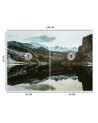 Beautiful wall murals - Lake in the mountains nature | FEEBY
