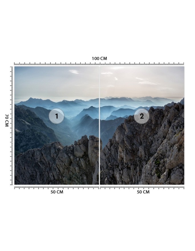 Original wall murals - Mountain landscape nature | FEEBY