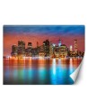 Modern wall murals - Manhattan at night | FEEBY
