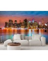 Modern wall murals - Manhattan at night | FEEBY