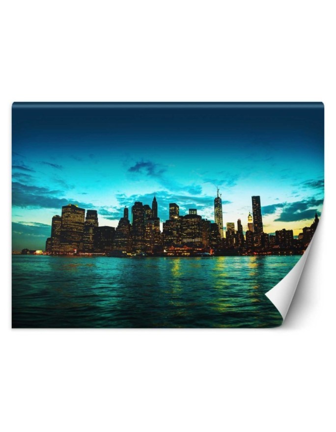 Modern wall murals - Manhattan sunset | FEEBY