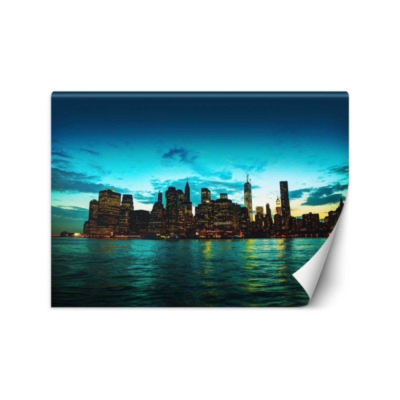 Modern wall murals - Manhattan sunset | FEEBY
