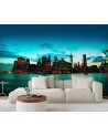 Modern wall murals - Manhattan sunset | FEEBY