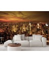 Modern murals for the living room - New York Manhattan | FEEBY