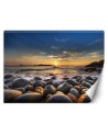 Unique wall murals - Sunset over the sea | FEEBY