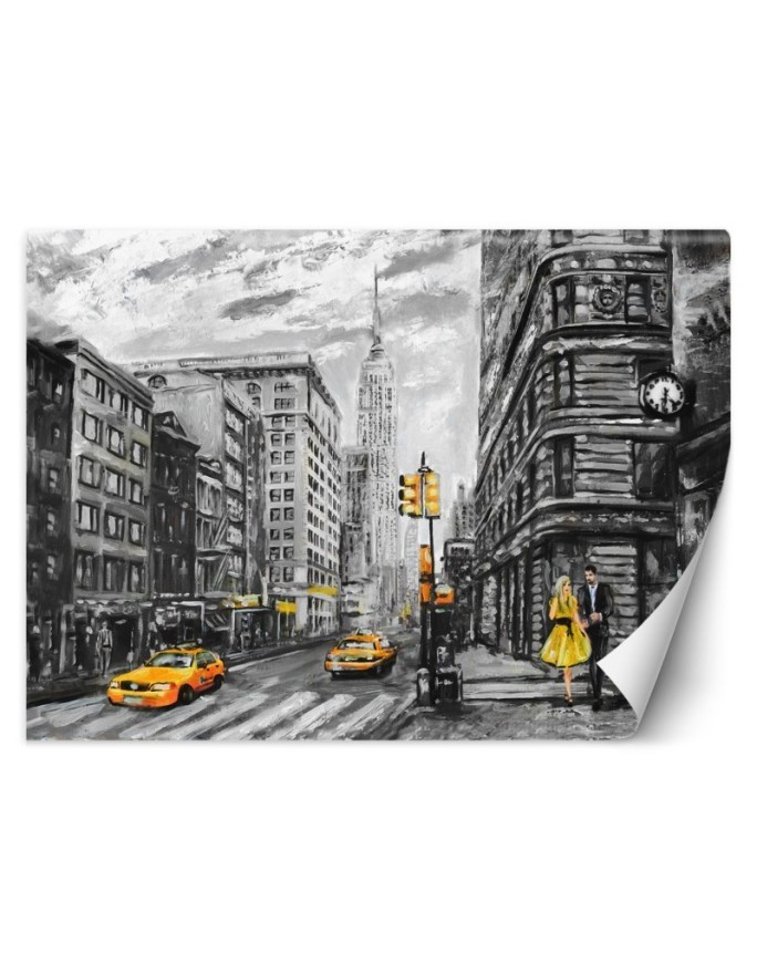 Inspirational Wallpapers for the living room - New York taxi | FEEBY