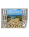 The most fashionable Wallpapers - Window sea beach sky | FEEBY