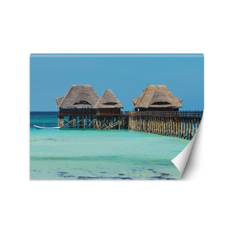 Unique wall murals - Tropical beach | FEEBY