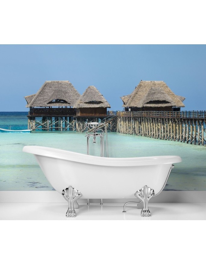 Unique wall murals - Tropical beach | FEEBY