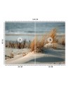 The most fashionable wall murals - Dunes on the Baltic Sea | FEEBY