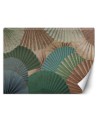 Designer wall murals for the living room - Pastel fans | FEEBY