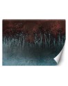 Unique wall murals for living room - Trees concrete imitation | FEEBY