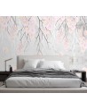 Beautiful wall murals for living room - Falling leaves | FEEBY