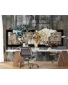 The most fashionable wall murals - Old vintage world map | FEEBY