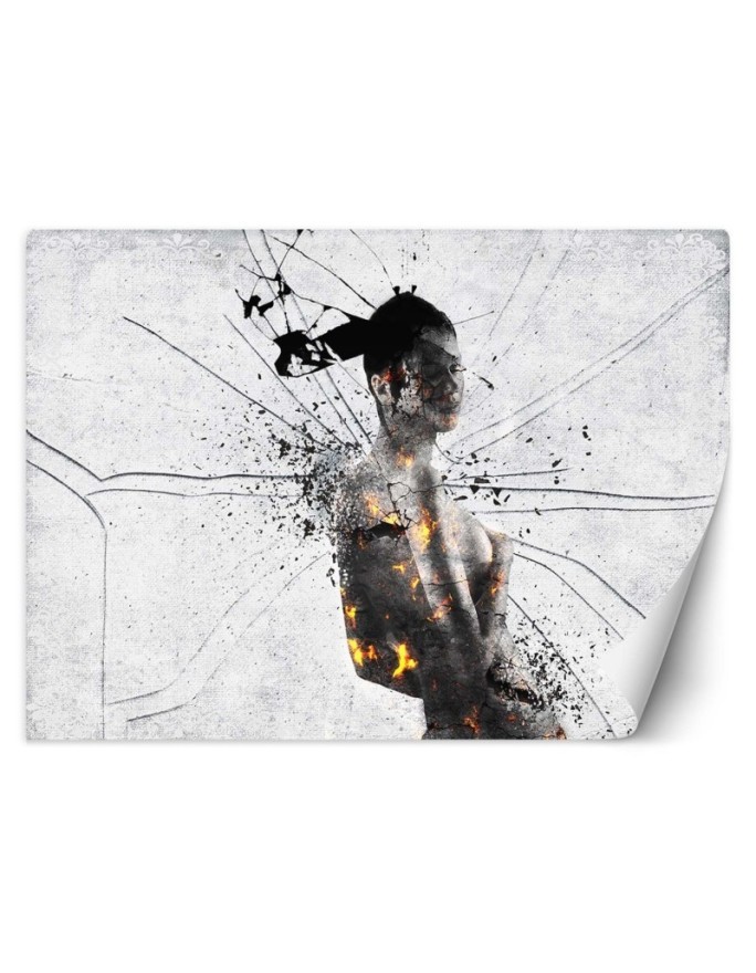The most fashionable Wallpapers - Shattered woman abstract | FEEBY