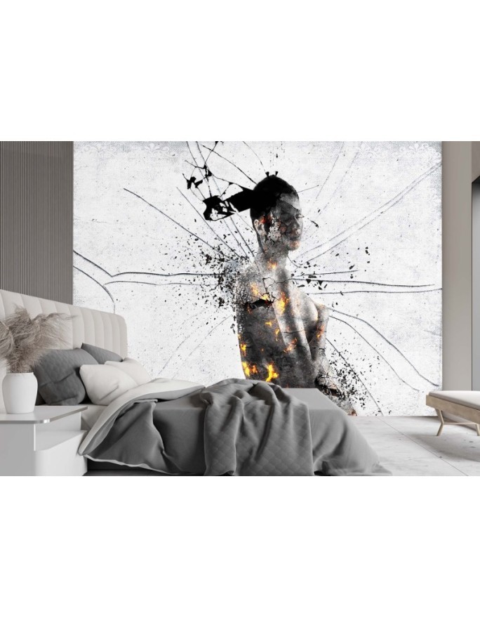 The most fashionable Wallpapers - Shattered woman abstract | FEEBY