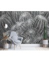 Exclusive Wallpapers - Cacti in grey | FEEBY