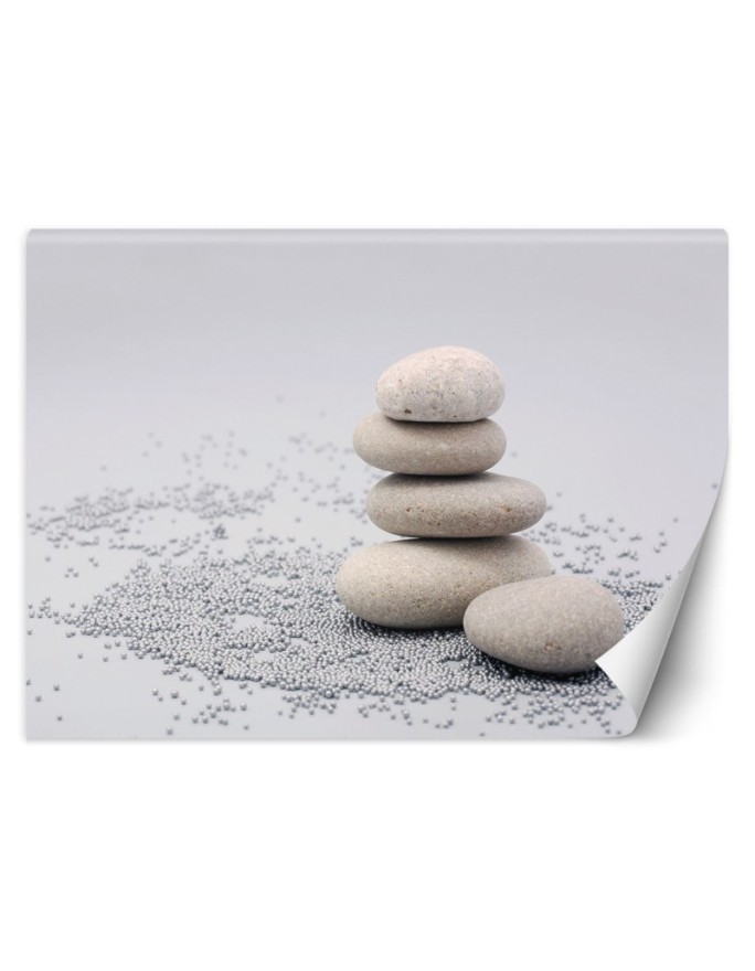 Stylish Wallpapers for the living room - Zen stones | FEEBY