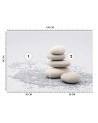 Stylish Wallpapers for the living room - Zen stones | FEEBY