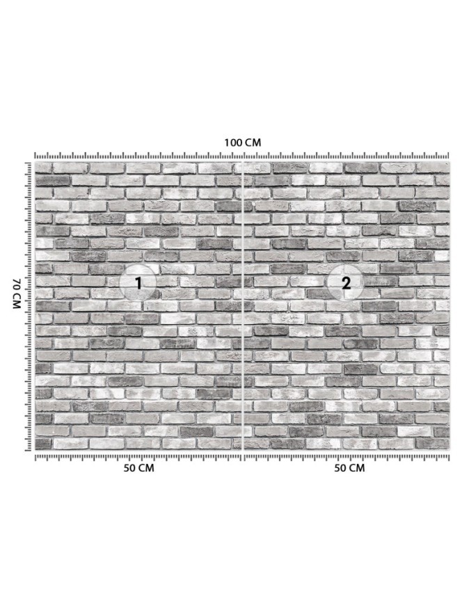 Original Wallpapers - Grey brick wall | FEEBY