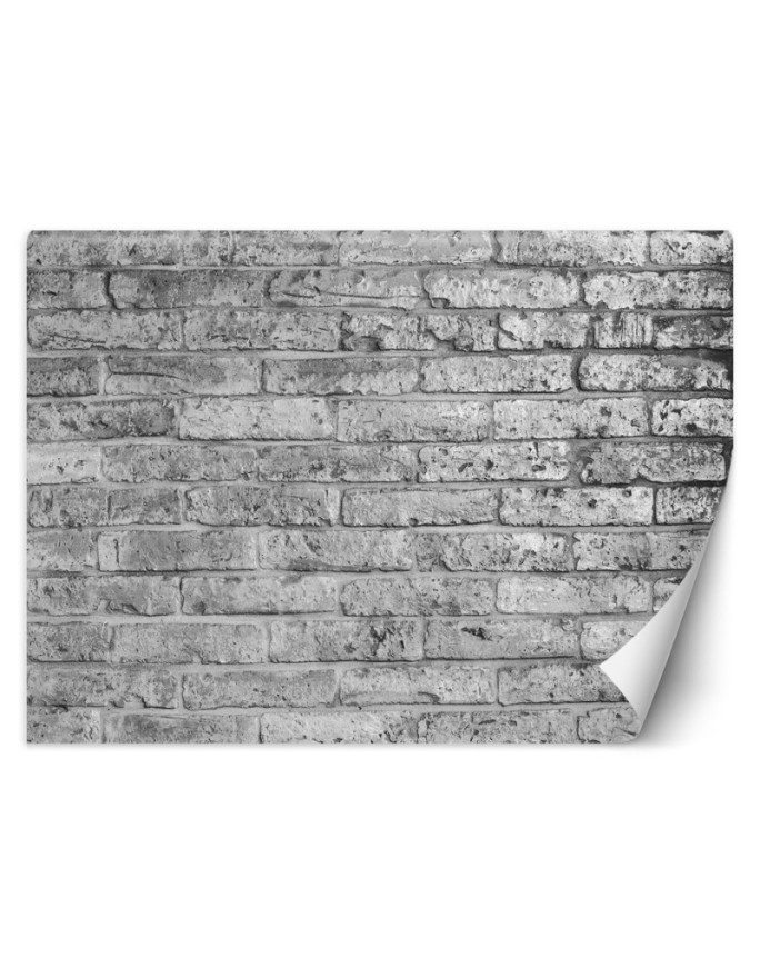 The latest living room Wallpapers - Grey brick wall | FEEBY
