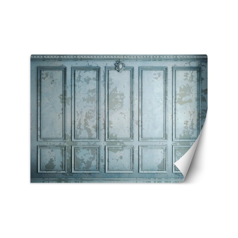 Trendy wall mural - Blue Old Wall | FEEBY