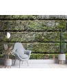 Texture wall murals for living room - Brick moss | FEEBY