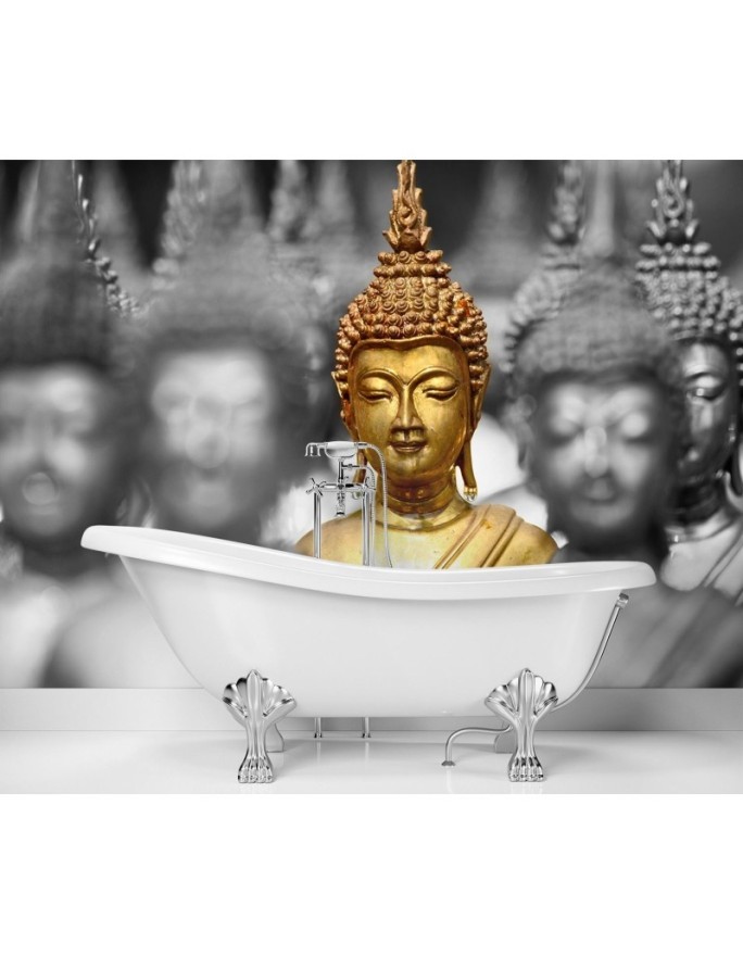 Most fashionable wall murals - Golden Buddha | FEEBY
