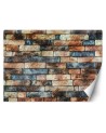 Texture wall mural - Coloured sandstone wall | FEEBY