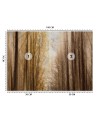 Unique wall murals for the living room - Autumn Forest Trees | FEEBY