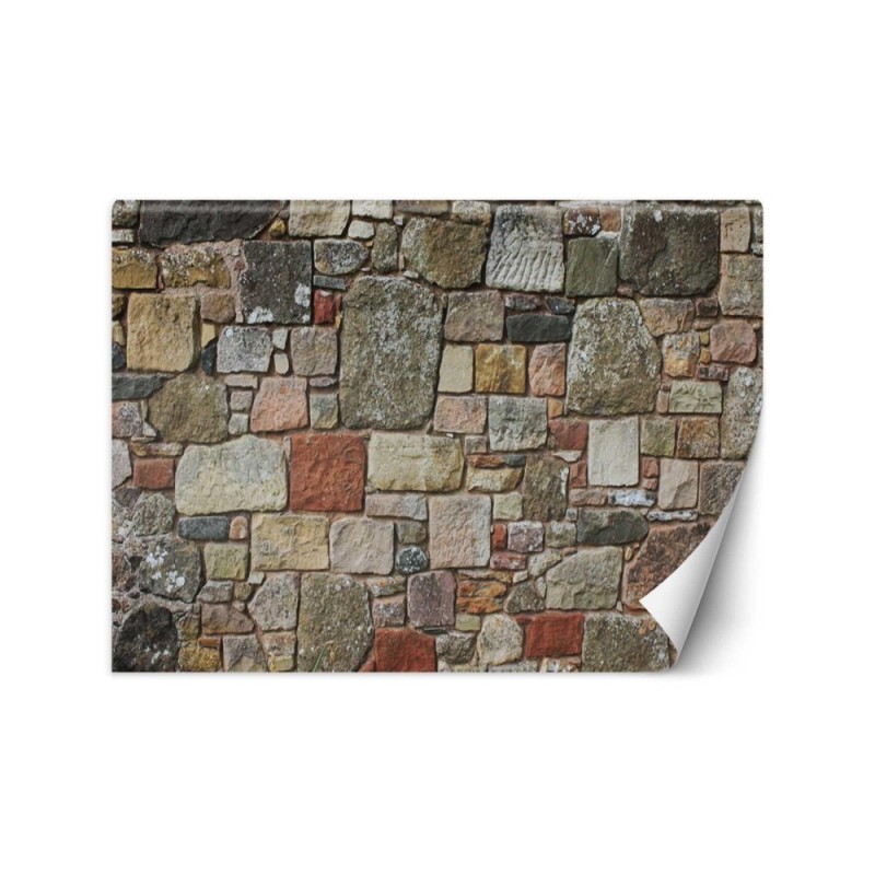 Texture wall mural for living room - Ornamental stone | FEEBY