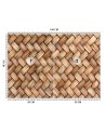 Original wall murals for living room - Wicker | FEEBY