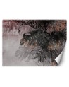 Exclusive wall murals - Monstera Leaves Rose Gold | FEEBY