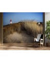 Beautiful Wallpapers - Lighthouse dunes grasses sea | FEEBY