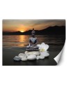 Exclusive Wallpaper designs - Buddha at sunset | FEEBY