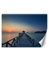 Photo fleece Wallpaper - Buddha sunset bridge | FEEBY