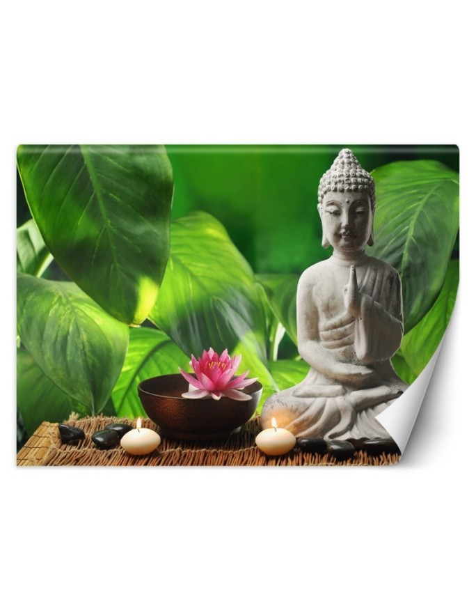 Original Wallpapers - Zen spa Buddha figure | FEEBY