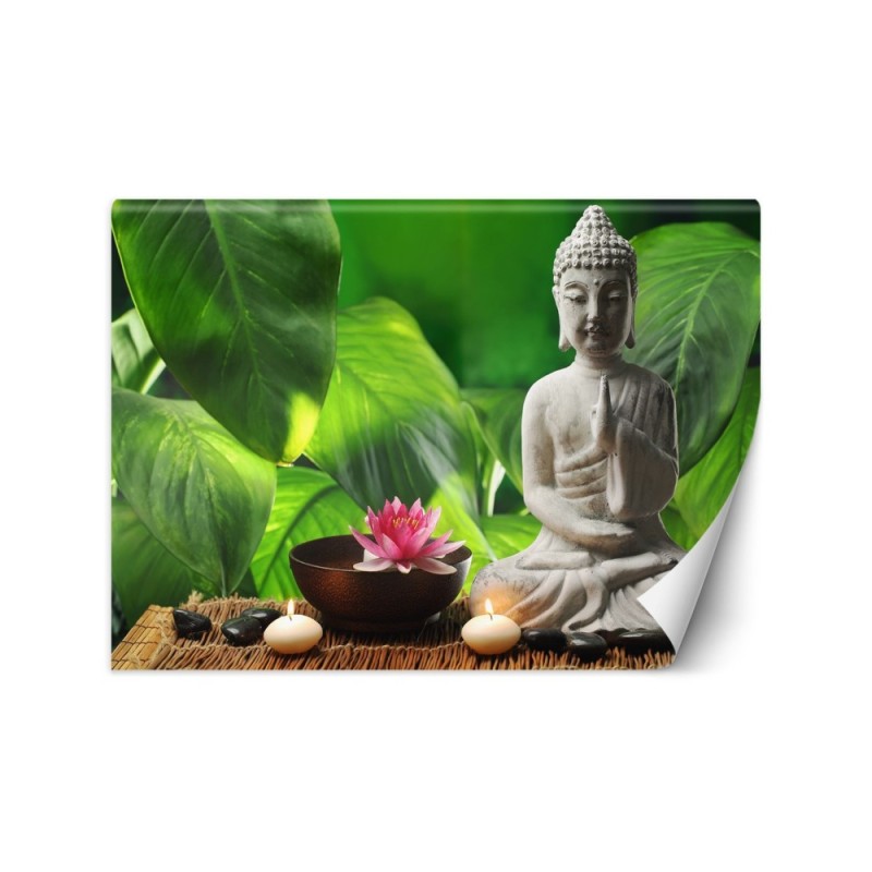 Original Wallpapers - Zen spa Buddha figure | FEEBY