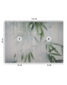 Modern Wallpapers - Nature mist leaves | FEEBY